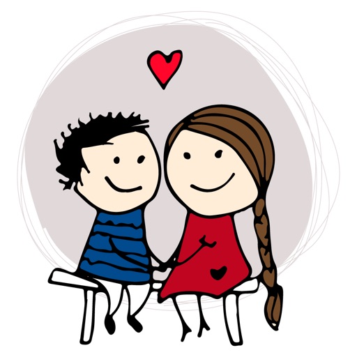 Couple In Love - Valentine's Day Stickers Vol 03 icon