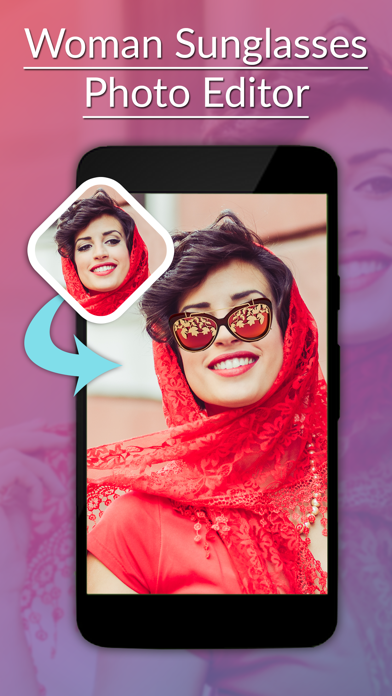 Screenshot #3 pour Woman Sunglasses Photo Editor -Sunglasses Stickers