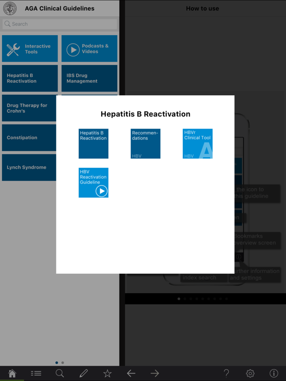 Screenshot #5 pour AGA Clinical Guidelines