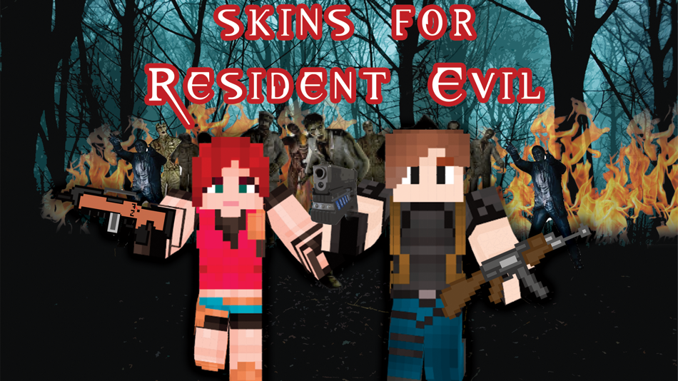 Skins for Resident Evil for Minecraft PE - 1.0 - (iOS)