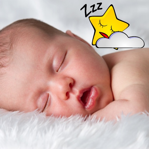 Sleeping Baby With White Noise Sounds icon