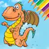 Dragon Dinosaur Coloring Book - Dino Kids All In 1 App Negative Reviews