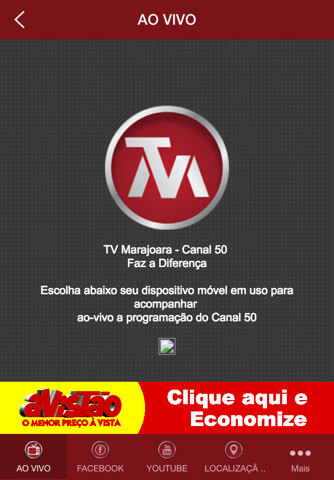 TV MARAJOARA CANAL 50 screenshot 2