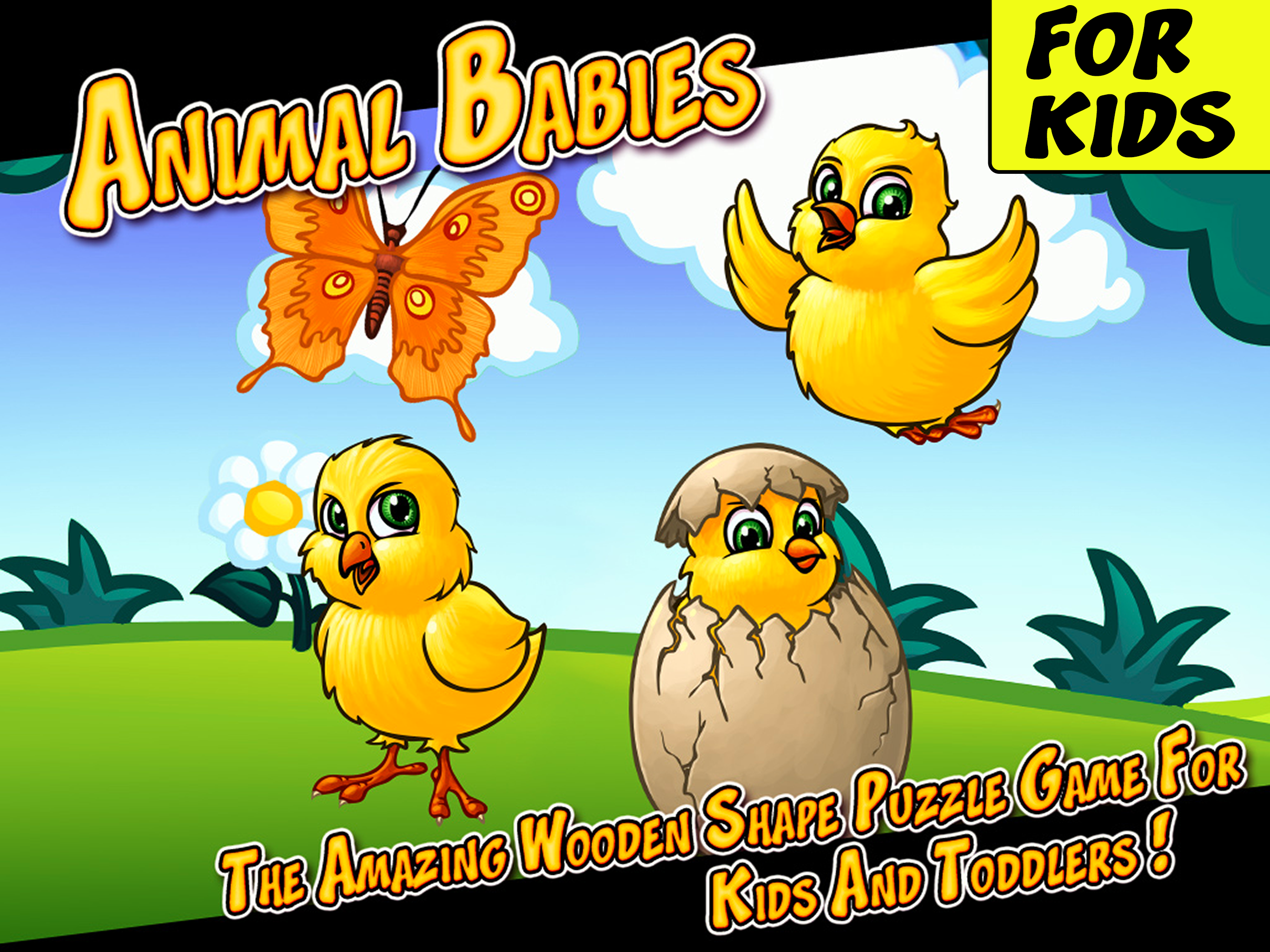 Animal Babies - Cute Puzzles for Kids and Toddlers screenshot 6