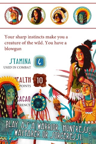Necklace of Skulls - The Mayan adventure gamebook screenshot 3