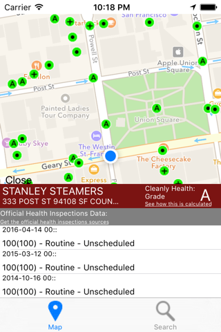 Cleanly - Restaurant Health Inspections screenshot 3