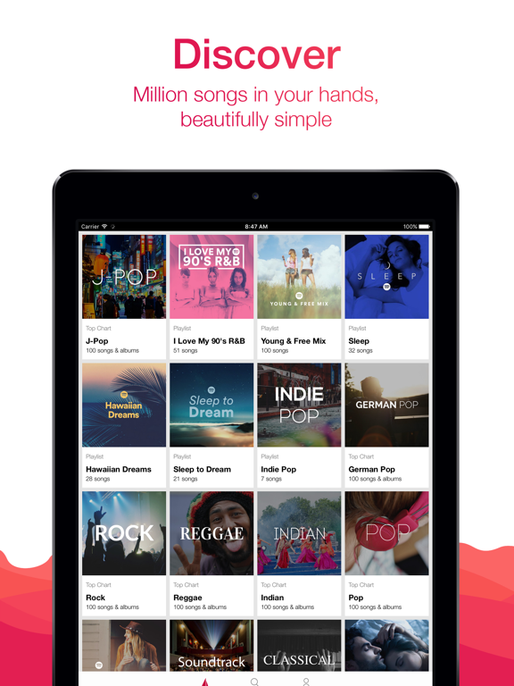 Screenshot #5 pour Musie : New Music Discovery - Daily updated songs
