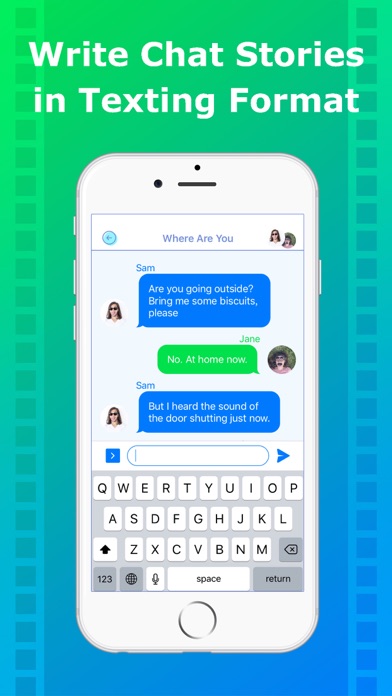 Screenshot #1 pour Chat Story Maker - Record Texts Vidéos