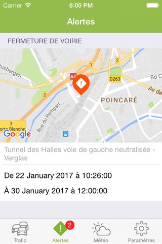 Strasbourg Pratique : info trafic & météo screenshot 2