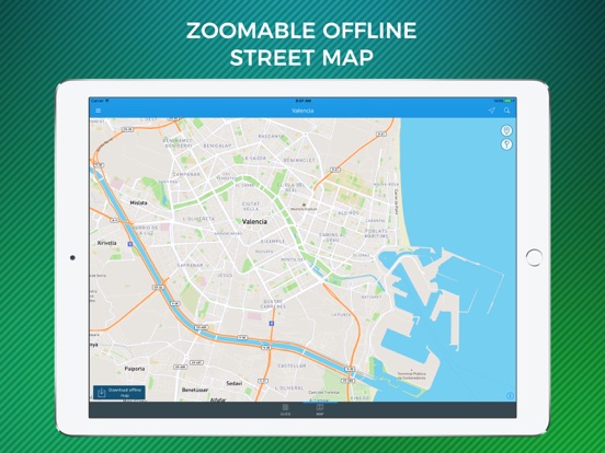 Valencia Travel Guide with Offline Street Map screenshot 3