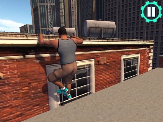 Real Parkour Stunts Simulator iPad screenshot