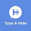 Type&Hide