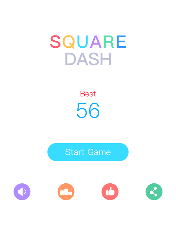 Screenshot #6 pour Square Dash: Création du plus haut record