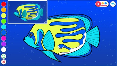 【图】Dancing fishes. 3D Coloring App(截图2) 【图】Dancing fishes. 3D Coloring App(截图2)