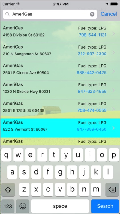 Chicago Green Fuel Finder Free