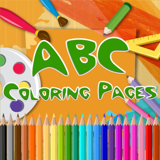 abc animal alphabet coloring pages for kids free icon