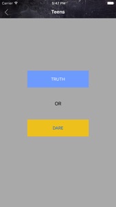 Truth or Dare - Funny Party Game screenshot #2 for iPhone