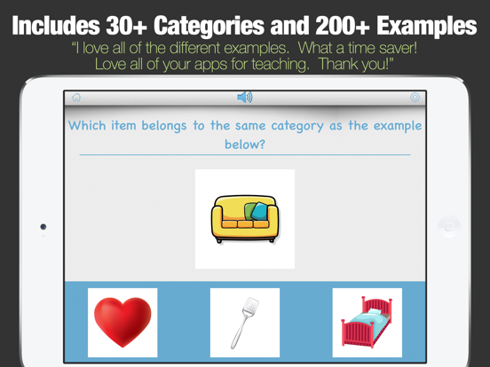 Categories - Categorization Skill Development App screenshot 4