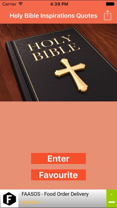 Screenshot #1 pour Best Holy Bible Inspirational Messages Quotes SMS
