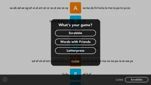 Two Letter Word Chart! screenshot #2 for iPhone