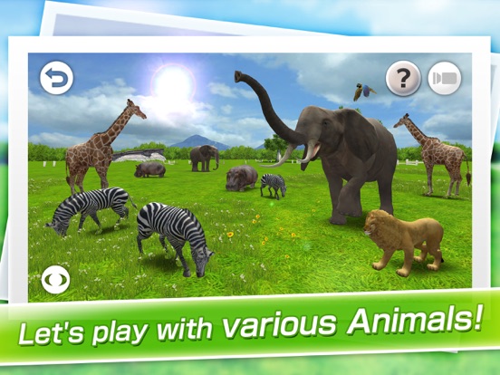 REAL ANIMALS HD iPad app afbeelding 1