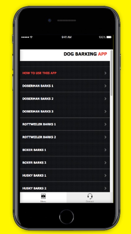 Dog Barking App