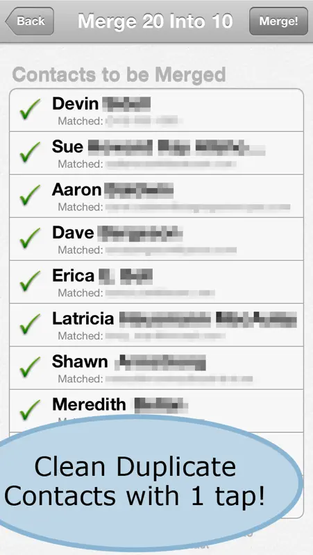 ContactClean Pro - Libreta de limpieza screenshot 4 of 5