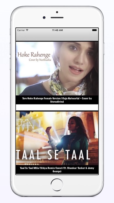 Screenshot #1 pour Hindi Cover Songs