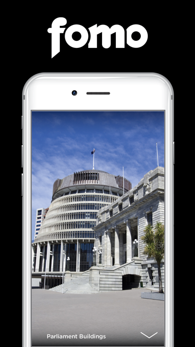 FOMO Guide Wellington app screenshot