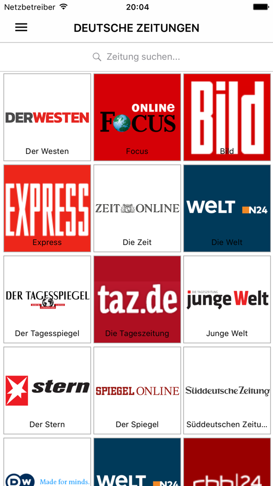Deutsche Zeitungen - Nachricht - 4.2 - (iOS)