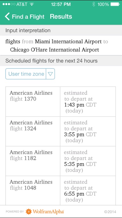 Wolfram Travel Assistant App