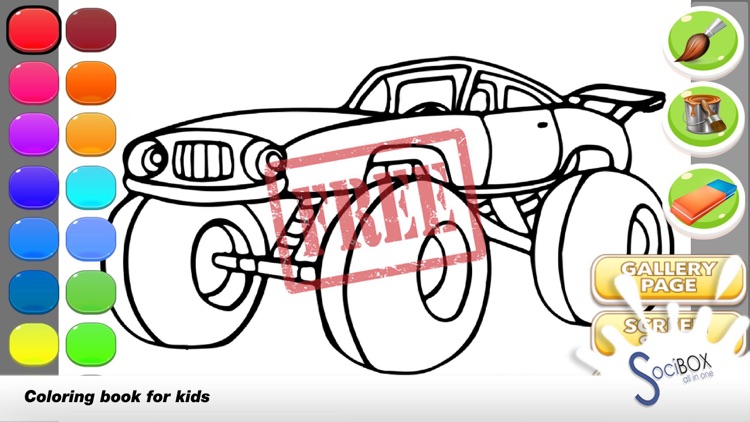 monster car coloring gamedeniz unay