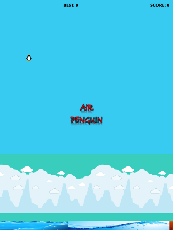 Screenshot #4 pour Air Penguin Fly: Flap Wings Flying Jump Adventure