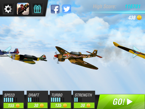 Скачать Real Airplane Combat самолеты гонки игра бесплатно