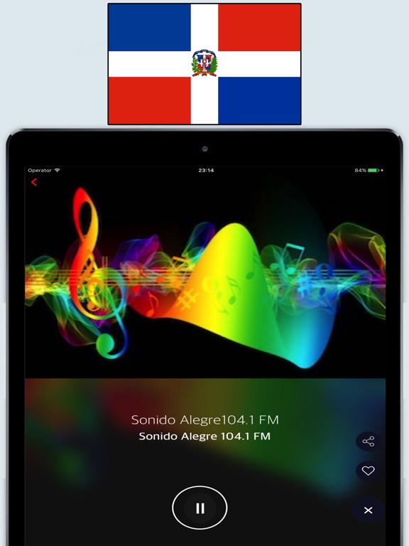 Radio Republic Dominican FM - Live Stations Online iPad screenshot 5 - Music app