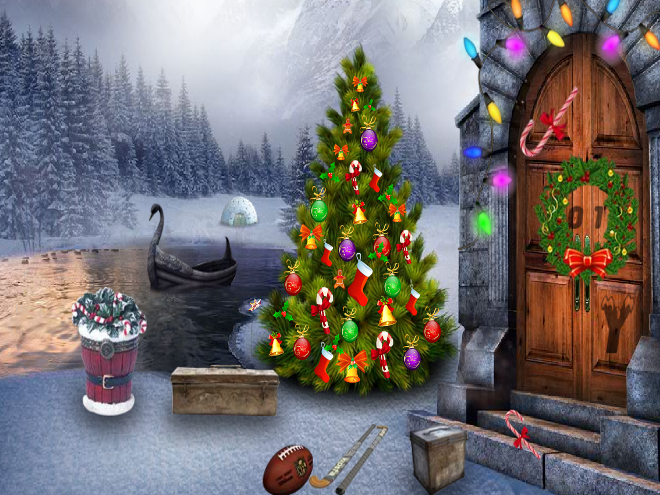 Santa Door Escape 3