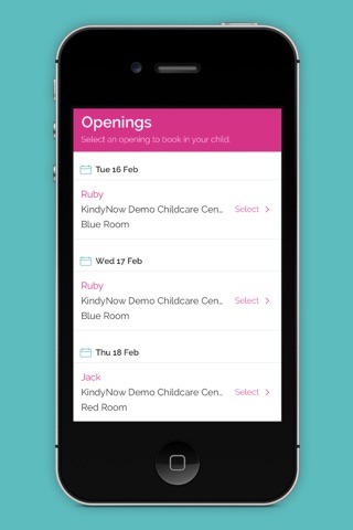 ChildcareNow screenshot 2