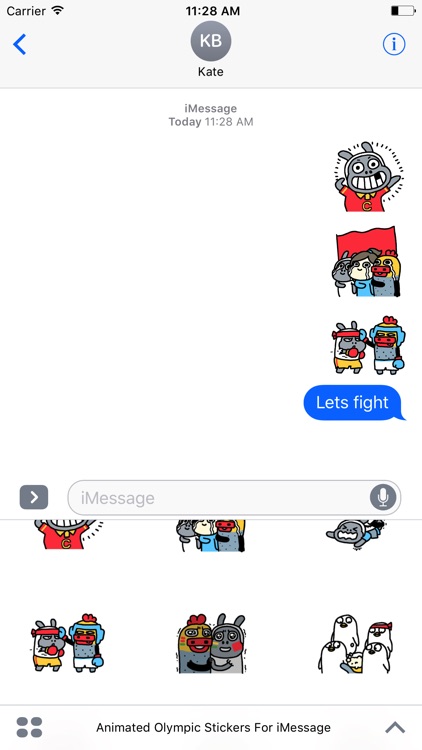 Animated Sports Stickers For iMessage screenshot-3