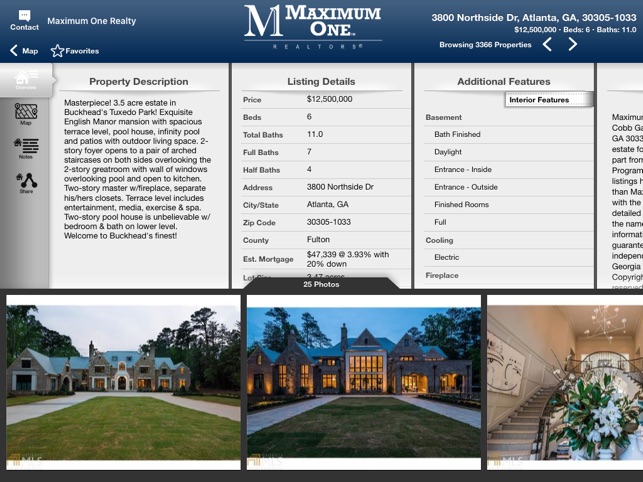 Maximum One Home Search for iPad(圖4)-速報App