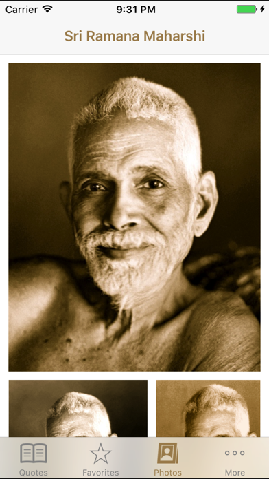 Ramana Maharshi Quotes Screenshot