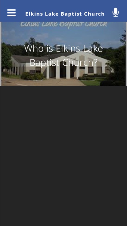 Elkins Lake Baptist Church