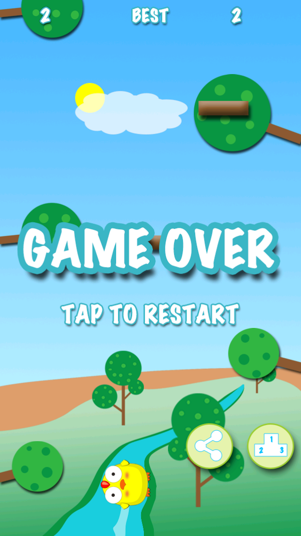 Clumsy Bird Jump - The Adventure Happy Bird screenshot 3