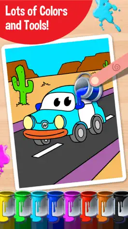Game screenshot Coloring Book FREE: for Toddlers Kids Boys & Girls apk