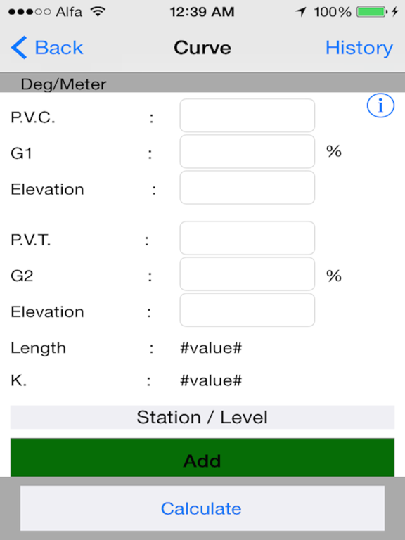 Screenshot #6 pour Surveying Calculator