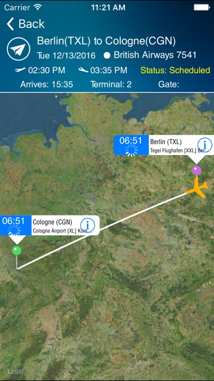 Cologne Airport (CGN) Flight Tracker
