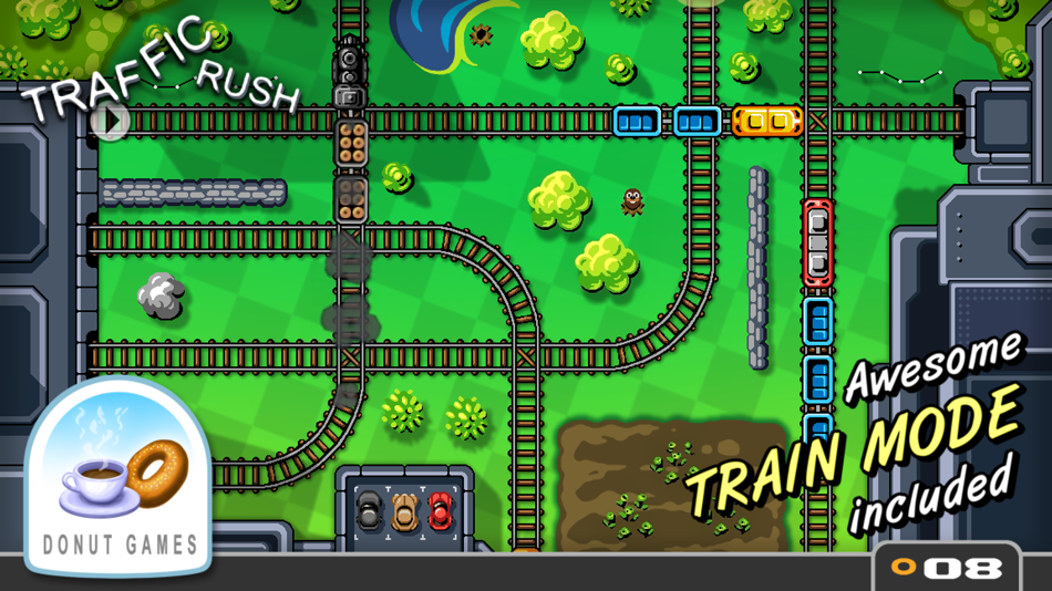 #2. Traffic Rush (iOS) 由: Donut Games