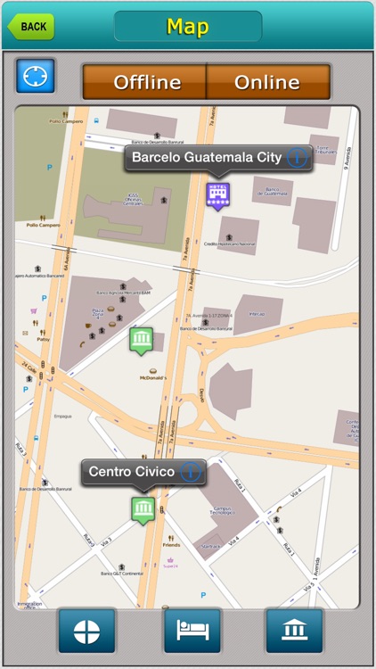 Guatemala Offline Map City Guide