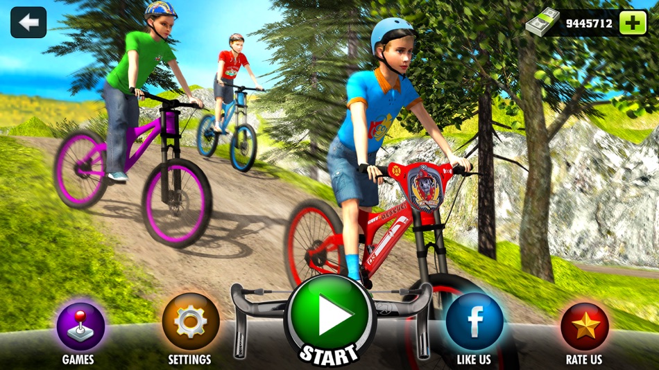 Uphill Bicycle Rider Kids - Offroad Mountain Climb - 1.0 - (iOS)