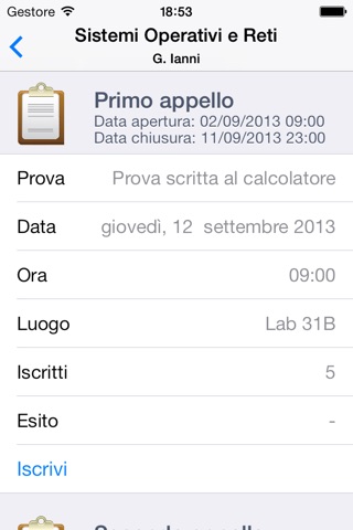 iUnical - La app dell'Università della Calabria screenshot 4