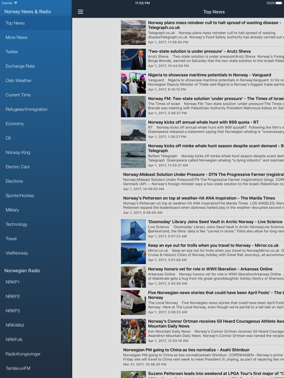 Screenshot #4 pour Norway News in English Today & Norwegian Radio